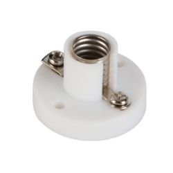 FITTING E10 OPBOUW WIT PRO