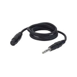 6.3MM JACK MALE STEREO-XLR FEMALE (BALANCED) 1.5M