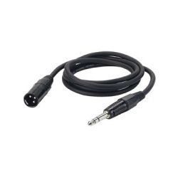6.3MM JACK MALE STEREO-XLR MALE (BALANCED) 3.0M