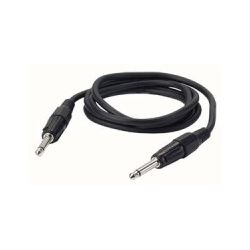 6.3MM JACK MALE-6.3MM JACK MALE MONO (UNBALANCED) 10M