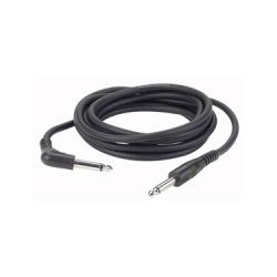 6.3MM JACK MALE-6.3MM JACK MALE HAAKS MONO (UNBALANCED) 3M