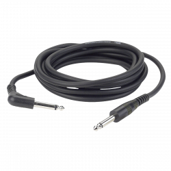 6.3MM JACK MALE-6.3MM JACK MALE HAAKS MONO (UNBALANCED) 6M