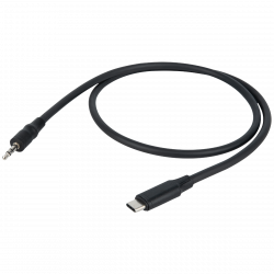 USB-C/3,5MM JACK MALE STEREO 0,75M