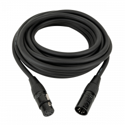 DMX/AES-EBU XLR/M 5P TO XLR/F 5P 3M