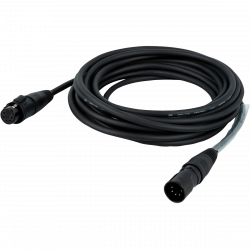 DMX 5P MALE-5P FEMALE 6M IP65