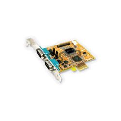 MULTI I/O PCI EXPRESS KAART AANTAL POORTEN 2 EXTERNE RS-232CONNECTOREN EN 1 EXTERNE PARALLELLE CONNECTOR