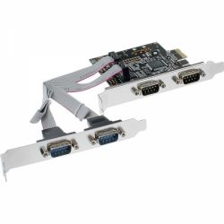 RS232 4 POORT 4X9P PCIE