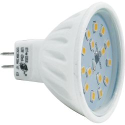 LED LAMP GU5.3/MR16 12V 3000K 5.0W 370LM NIET DIMBAAR