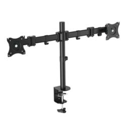 KLEMBEUGEL TILT/SWIVEL/LEVEL 13''-27'' 8KG DUO MONITOR