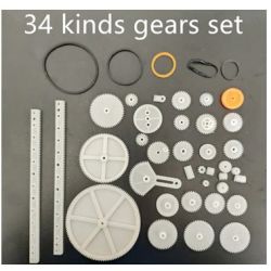 SET DIVERSEN TANDWIELEN 34 DELIG