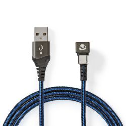 USB-C KABEL 3.1 MALE / 2.0 A MALE 2M HAAKS