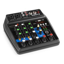 3-CHANNEL MIXER WITH USB AUDIO INTERFACE