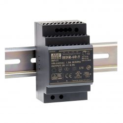 DIN-RAIL 52.5MM VOEDING 60W 15V/4.0A