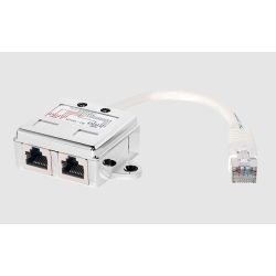 KABEL SPLITTER RJ45 CAT5E VOOR NETWERK 1XMALE/2XFEMALE