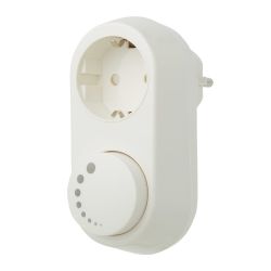 STEKKERDOOSDIMMER 0-100W LEDLAMPEN FASE AFSNIJDING