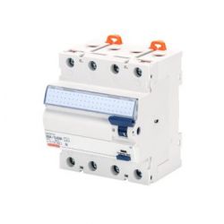 AARDLEKSCHAKELAAR 4 POLIG 40A 30MA DIN-RAIL 70MM