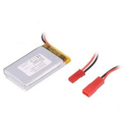 LIPO 3.7V 1000MA 48MMX30MMX7MM