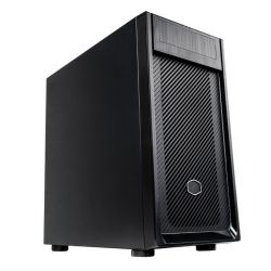 MIDI-TOWER ZWART MICRO-ATX, MINI-ITX  EXCL. VOEDING