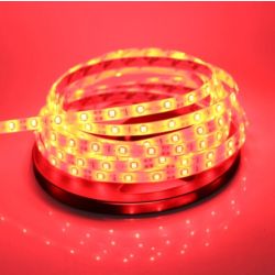 LED STRIP ROOD 1M X 8MM  12VDC/2.2W 60LEDS/P.M. IP21 ZELFKLEVEND