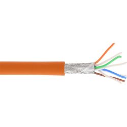 S/FTP 4X2 CAT6A ORANJE SOEPEL