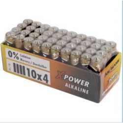 BATTERIJ ALKALINE 1.5V AAA 10X4 STUKS