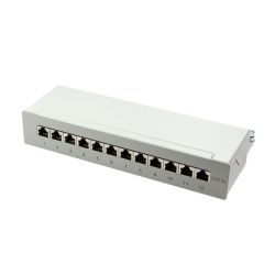 PATCHPANEEL 12 VOUDIG 110 BLOCK / LSA+ CAT6A STP