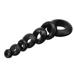 DOORVOERTULE MIX ZWART 40 STUKS