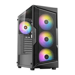 AX61 ELITE MIDI-TOWER ZWART ZONDER VOEDING