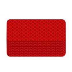 REFLECTIE STICKERS ROOD 3X8CM 10 STUKS