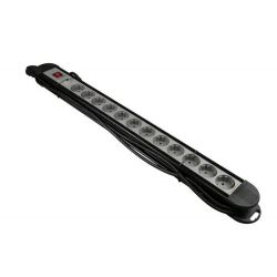 STEKKERDOOS 12V 3.0M SNOER/OVERSPANNINGS BEVEILIGING