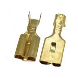 SCHUIF 7.8MM FEMALE ONGEISOLEERD 10 STUKS