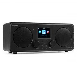 WIFI INTERNET STEREO RADIO ZWART MET DAB+