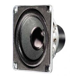 SPEAKER BREEDBAND 8OHM 2W/5W 200-20000HZ 80DB 50X50MM AFGESCHERMD