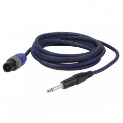 SPEAKON MALE-JACK 6.3MM MALE MONO 20M 2X2.5MM2
