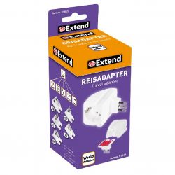 REISADAPTER SET 5 DELIG GB-CH-IT-US-AUS