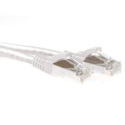 PATCHKABEL S/FTP CAT6A 0.50M WIT