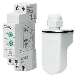 SCHEMERSCHAKELAAR IP65 MET LOSSE SENSOR 3600W