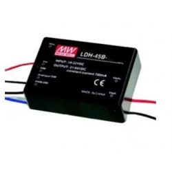 LED DRIVER INPUT 9-18V / OUTPUT 12-43VDC 1050MA 45.1W DIMBAAR PWM