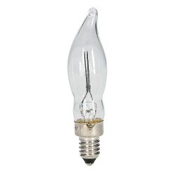 LAMP SCHROEF E10 HELDER 230V 1.5W MET VLAM LANG MODEL