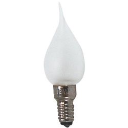 LAMP SCHROEF E6 VLAMMETJE 12V 0.9W MAT