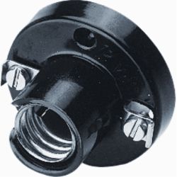 FITTING E14 OPBOUW ZWART PRO