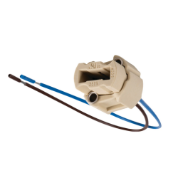 FITTING HALOGEEN G9 PORCELEIN AANSLUIDRADEN 14CM