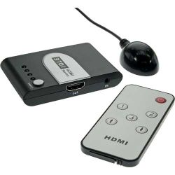 HDMI 3 POORTS SWITCH MET AFSTANDBEDINEING