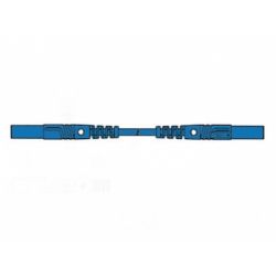 MEETSNOER 4MM 25CM 1MMý PVC BLAUW MET CONTACTBEVEILIGING MAX. 1000VDC/16A