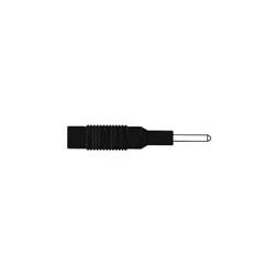 BANAAN VERLOOP 2MM PEN-4MM BUS ZWART