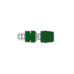 STEKKERBUS GROEN 4MM 60VDC 35A