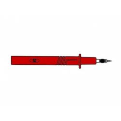 MEETPEN 4MM ROOD MET DUBBEL FUNCTIE MAX.60VDC