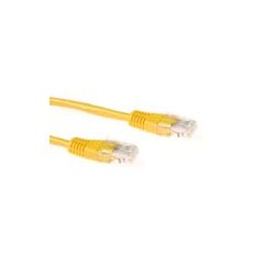 PATCHKABEL UTP CAT6 0.25M GEEL