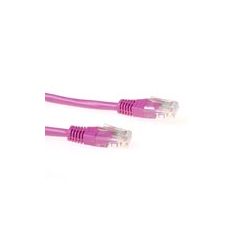 PATCHKABEL UTP CAT6 0.5M ROZE