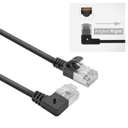 PATCHKABEL U/FTP CAT6A 5,00M RECHT NAAR HAAKS RECHTS